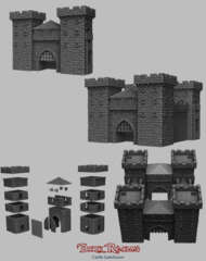 Medieval Scenery - Castle Gatehouse